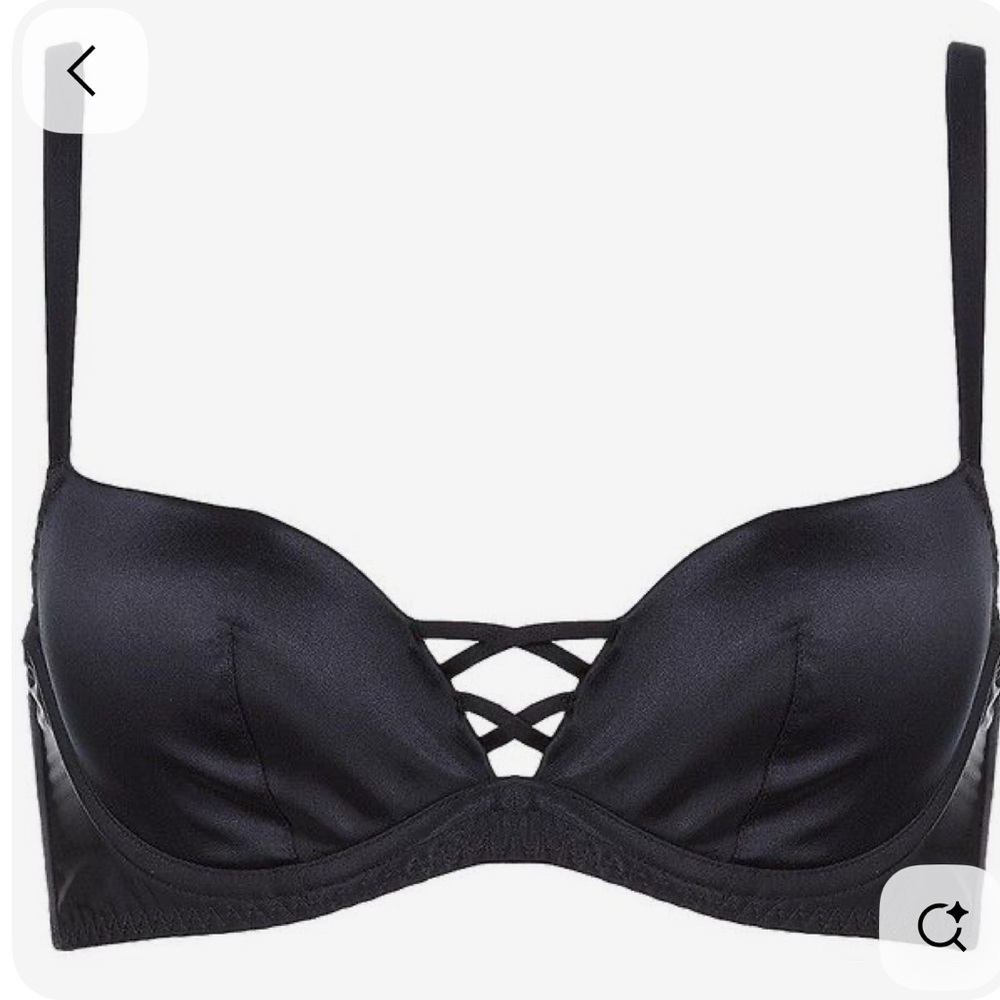 Agent Provocateur “Zsi Zsi Silk Cutout bra” Retails appx $250